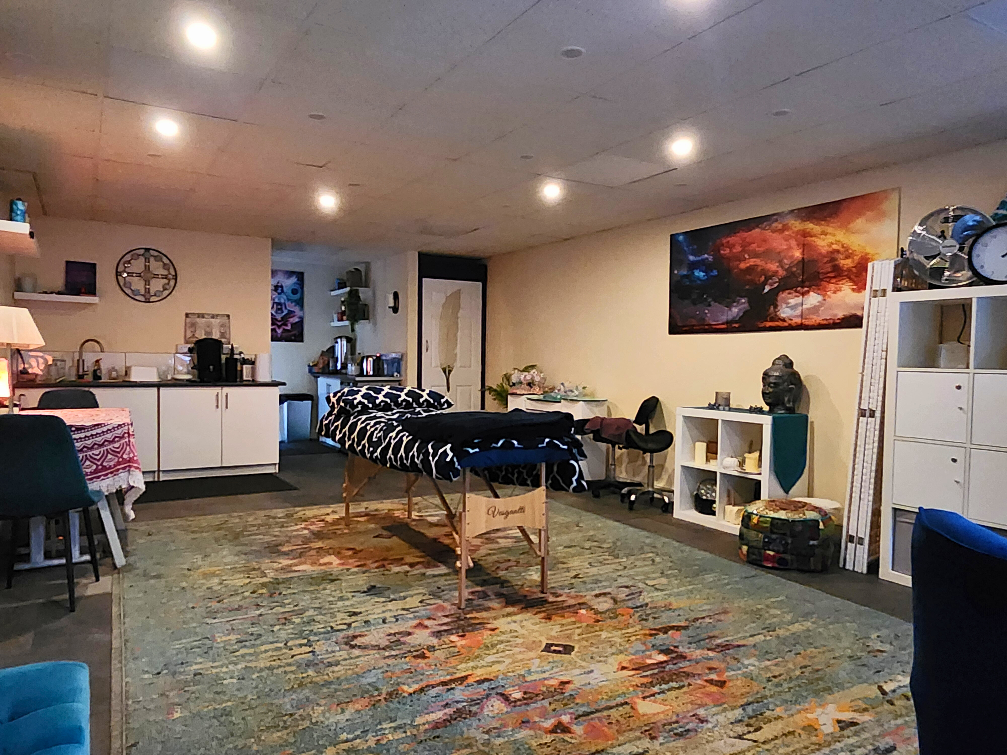 Therapy room — back view